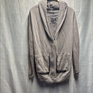 🇺🇸 Aritzia Wilfred free long sleeve jogger material zip up sweater size XXS